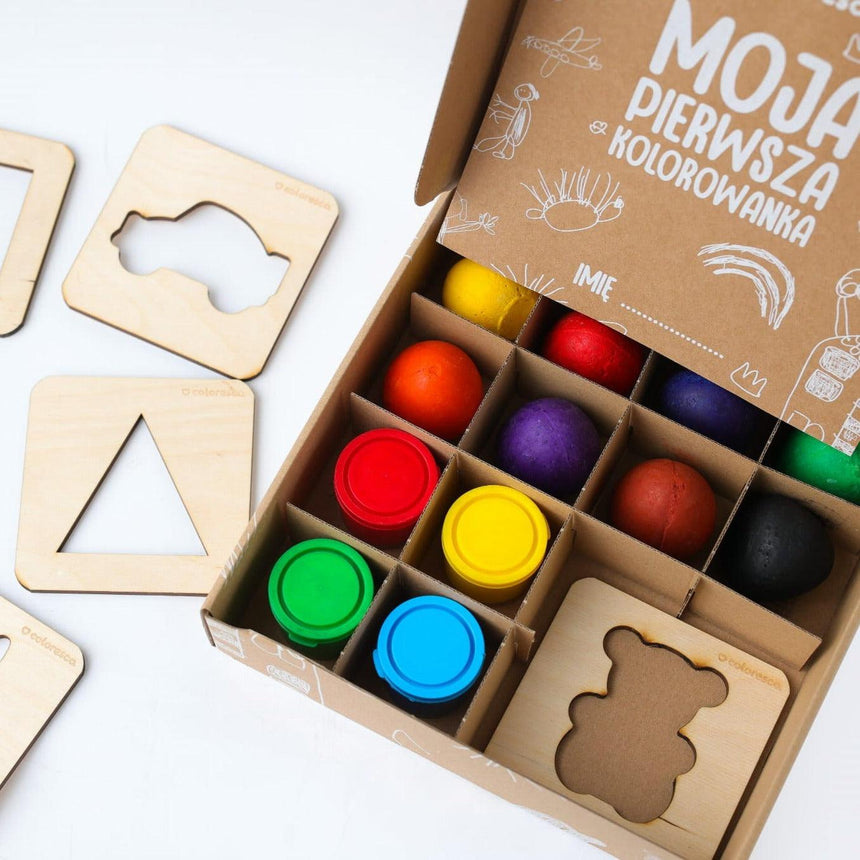 Coloresca: plastyczny Zestaw Malucha 1+ - Noski Noski