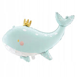 Balon foliowy wieloryb Partydeco 93 cm