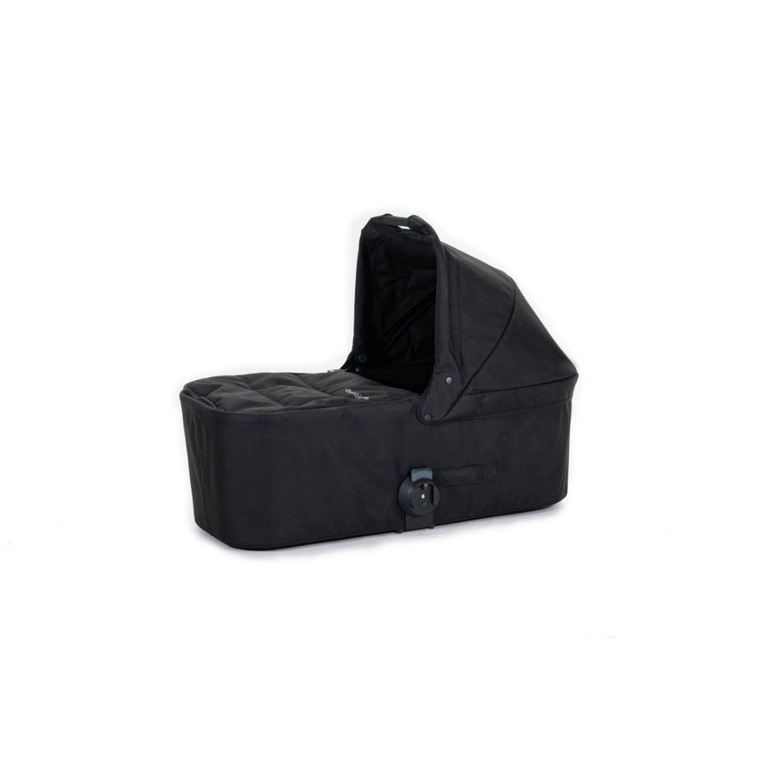 Gondola Bumbleride Era Indie Speed Matte Black 2020 – przestronna i lekka z oddychającym materacem, UV filtr dla bezpieczeństwa.