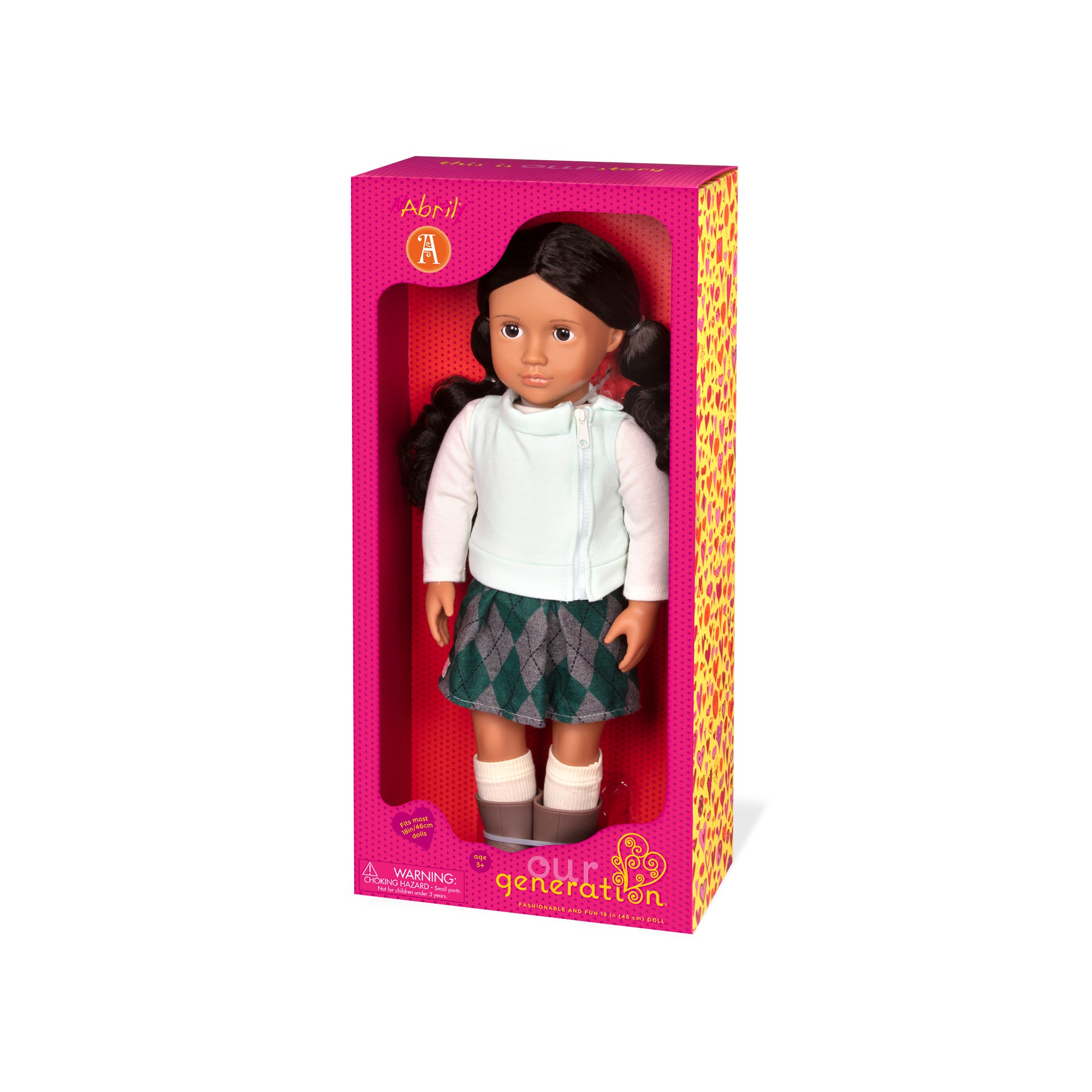 Unsere Generation: Abril Doll 46 cm