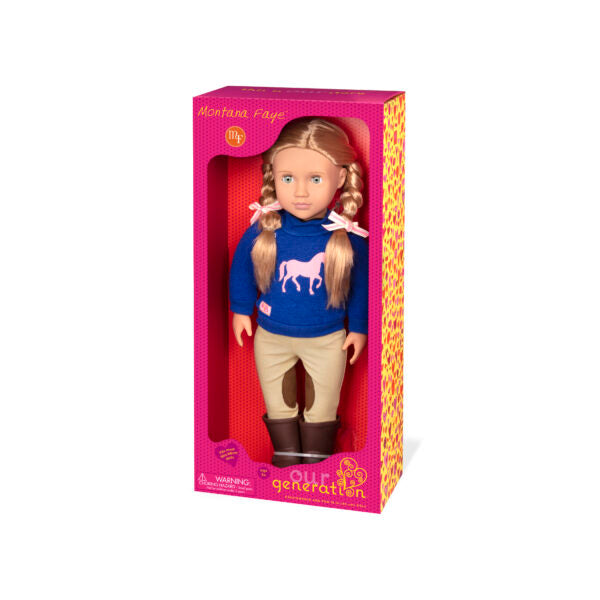 Our Generation: lalka dżokejka Montana Faye 46 cm