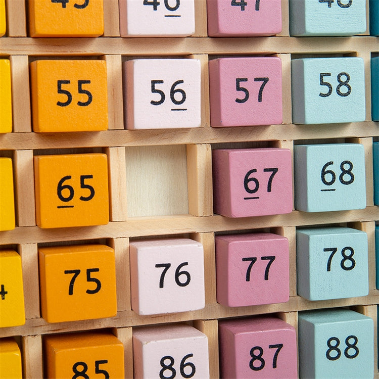 Toys BigJigs: Numéro Numeric Numeric Numec Board Number Tray
