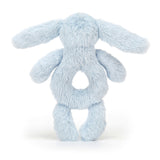 Grzechotka Jellycat Bashful Bunny Ring jasny niebieski 18 cm