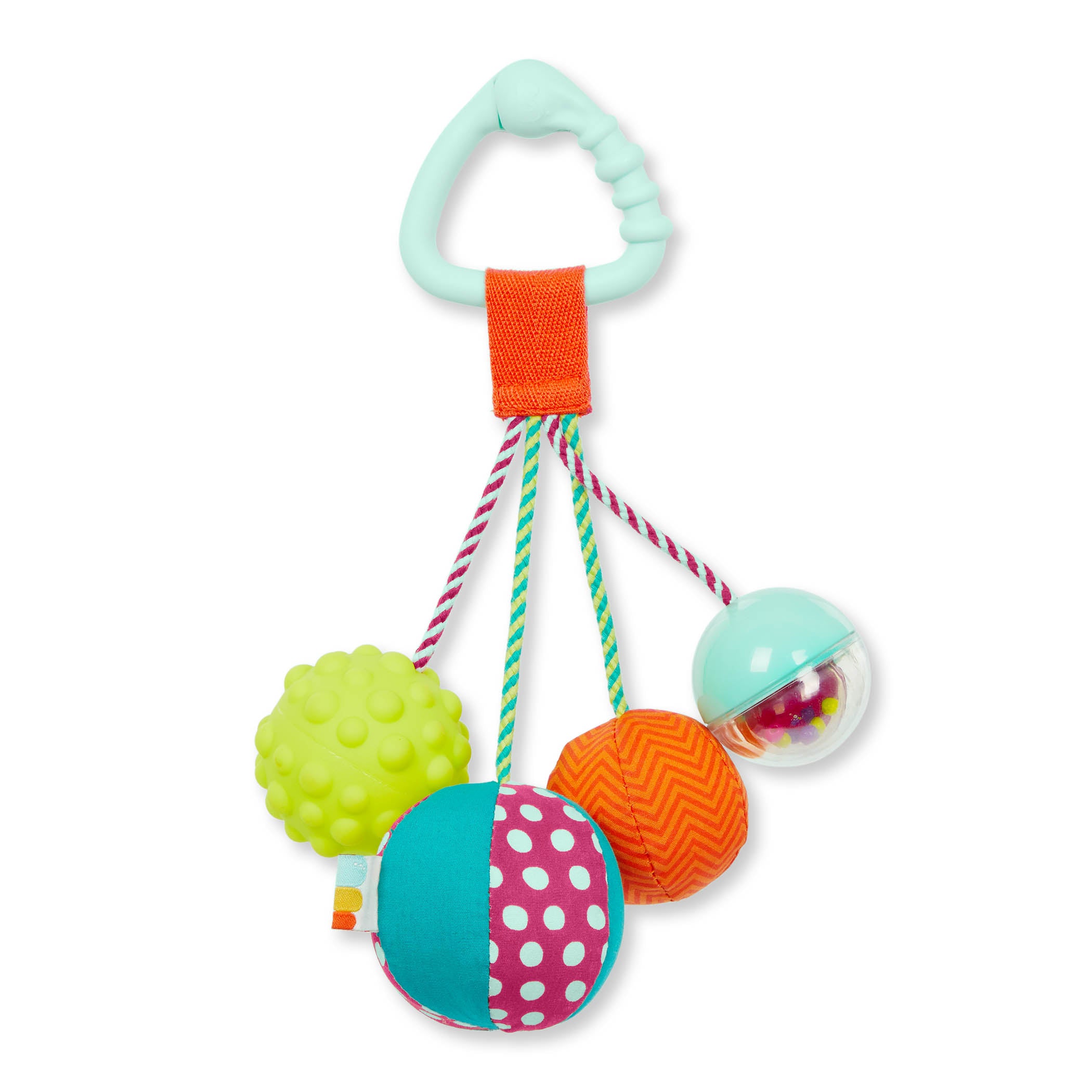 B.Tays: Sensory balls with Sounds So Squeezy teether