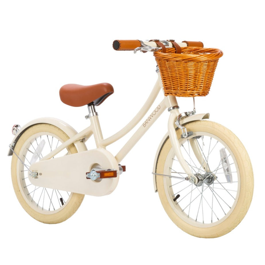Banwood: bicicleta de crema clásica