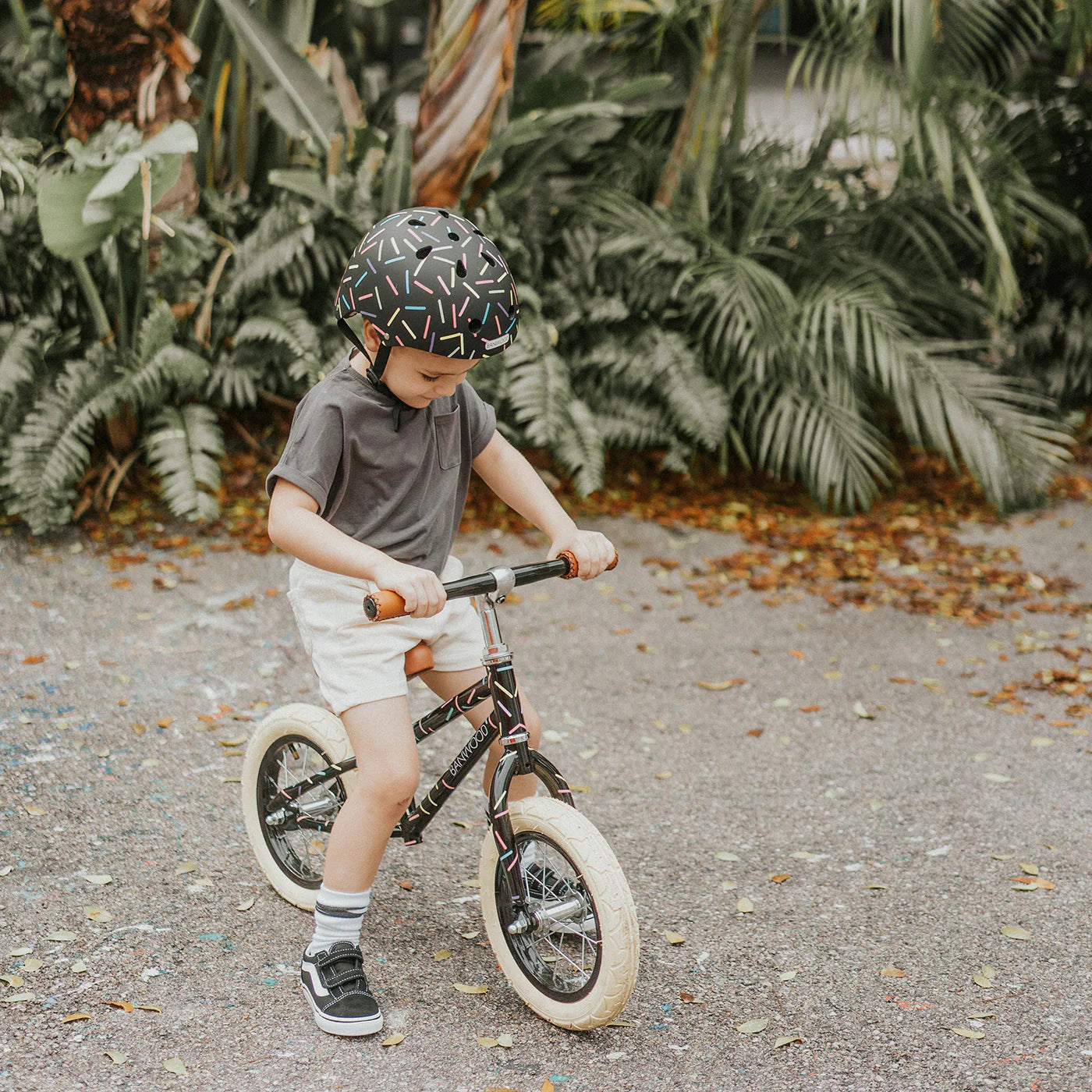 Banwood: Children's bicycle helmet Marest Allegra Black