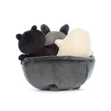 Jellycat: przytulanka kociołek z maskotkami Cauldron Cuties 15 cm - Noski Noski