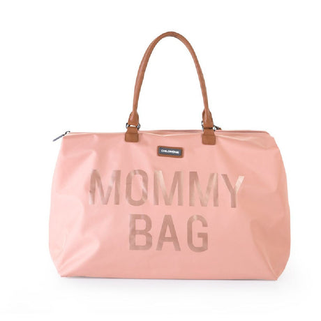 Torba podróżna Childhome Mommy Bag różowa: pojemna, stylowa i funkcjonalna, idealna jako torba do wózka i na podróże.