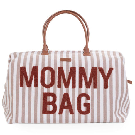 Torba podróżna damska Childhome Mommy Bag Nude, pojemna, funkcjonalna, wodoodporna idealna torba dla mamy.