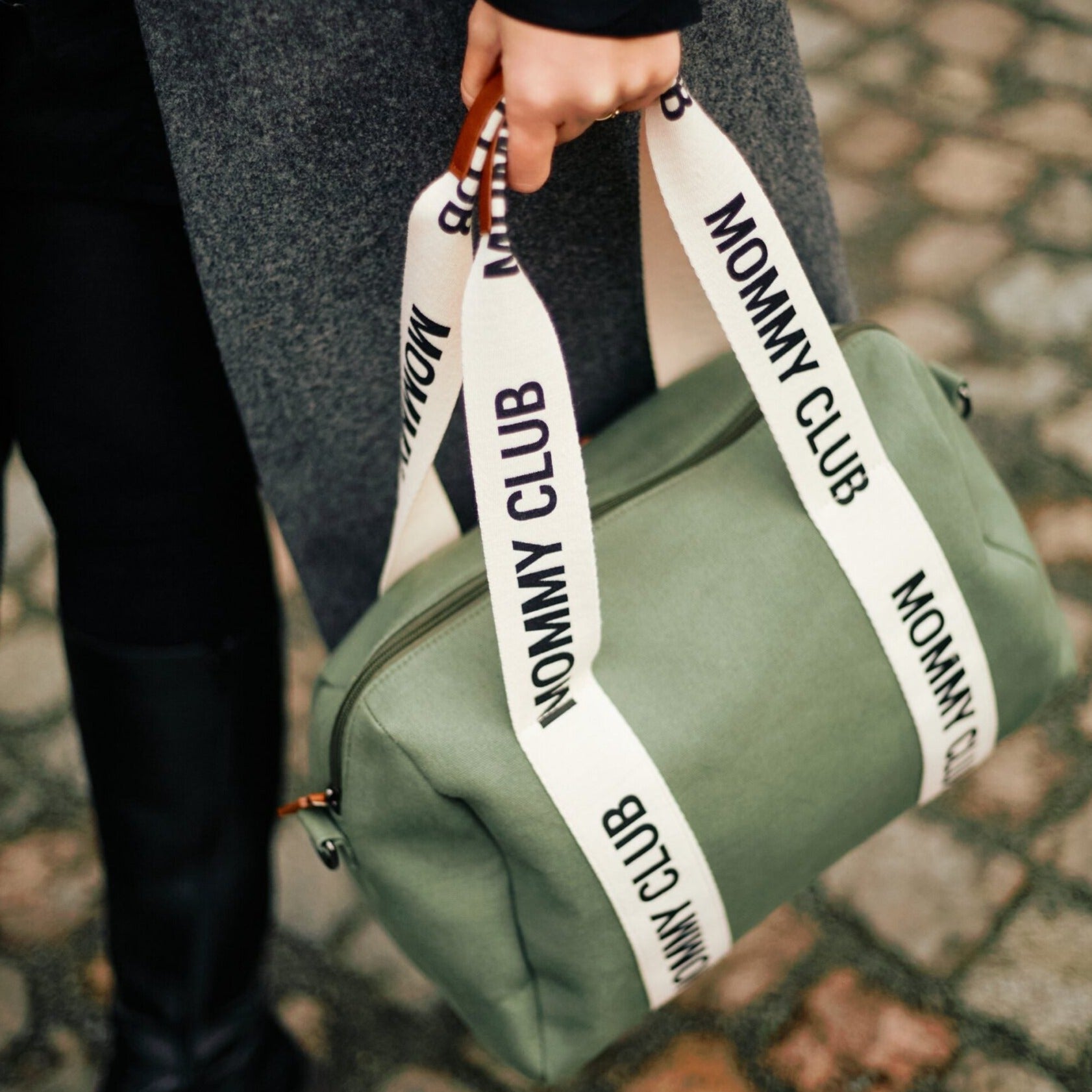 Childhome: Mamas Club Signature Green Bag
