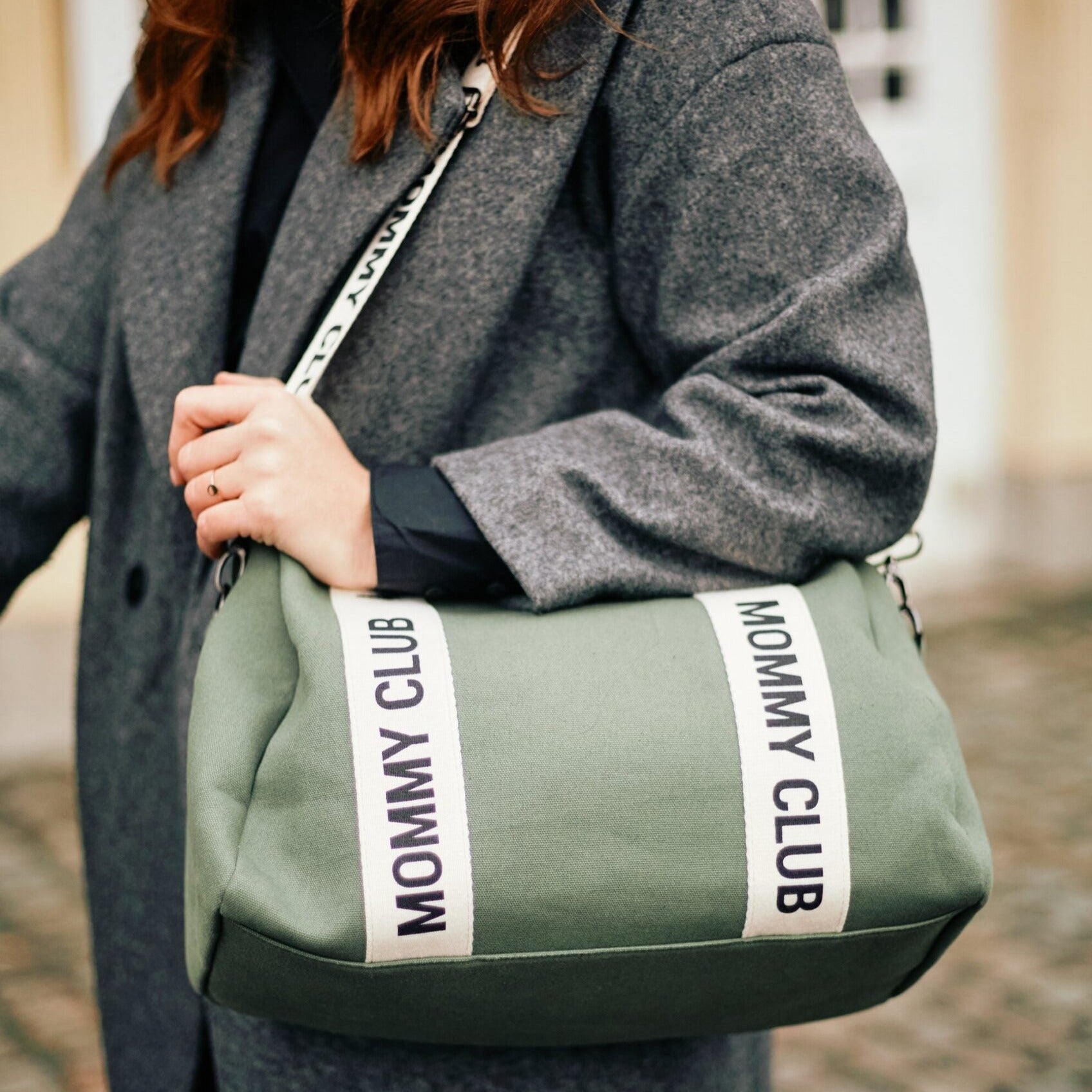 Childhome: Mommy's Club Signature Green Bag