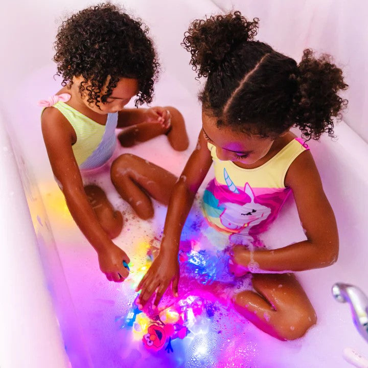 Glo Pals: świecące sensoryczne kostki do wody Light-Up Cube Sesame Street