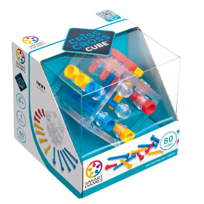 IUVI Games: gra logiczna Criss Cross Cube Smart Games