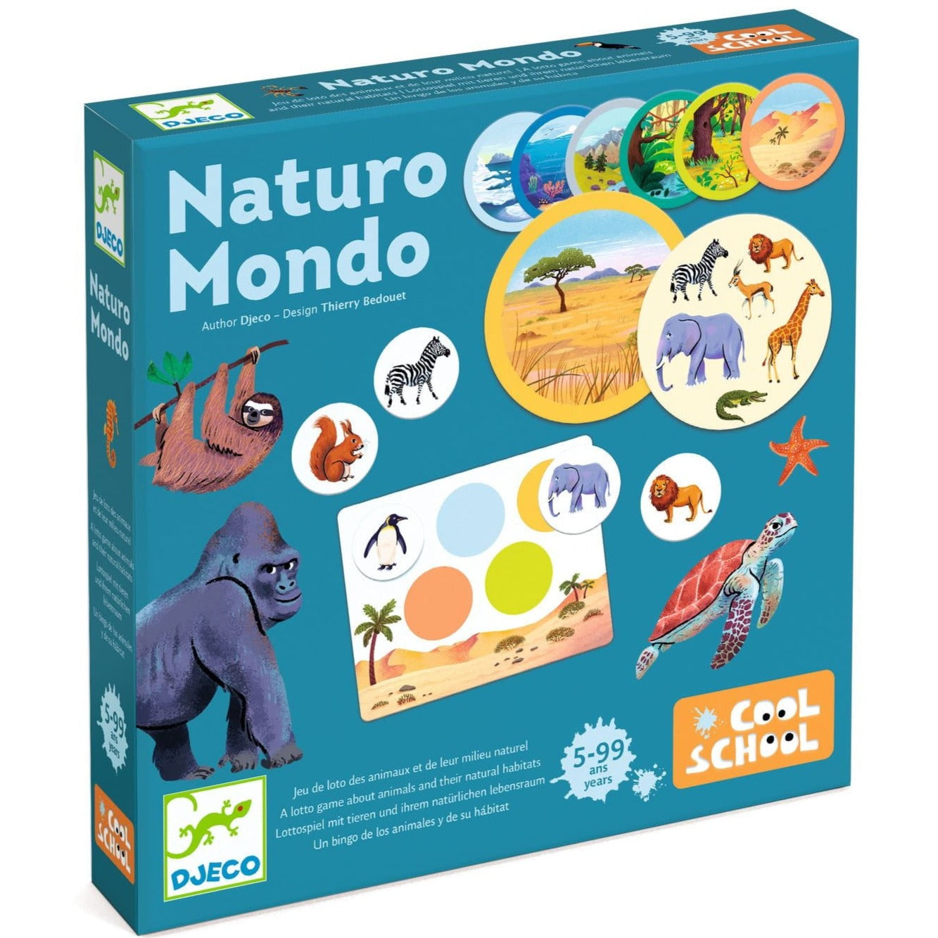Djeco: gra edukacyjna nauka Naturo Mondo