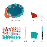 Tablica do rysowania dla dzieci Djeco Las DIY zrób to sam