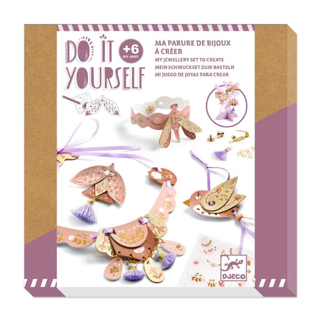 Djeco: zrób to sam biżuteria Ptaszek DIY - Noski Noski