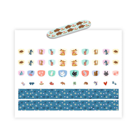 Djeco: naklejki na paznokcie dla dzieci Nails Stickers