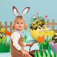 Kolorowe ozdoby wielkanocne Partydeco Egg Hunt Toppers do poszukiwania jajek, udekorują Twój świąteczny stół.