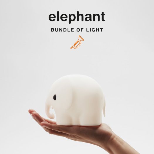 Mrmaria: Elefantenbündel aus leichter Mini -Lichtlicht