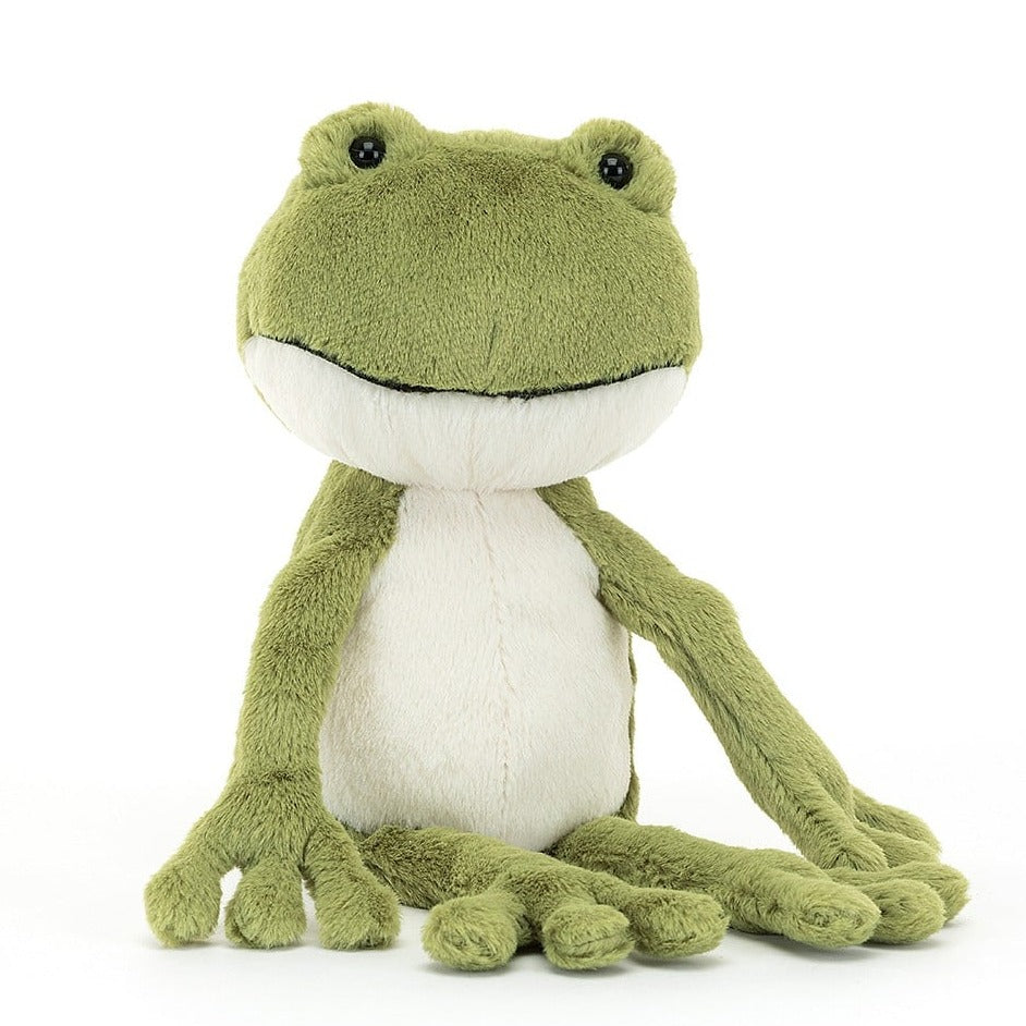 Jellycat: Kezulanka frog Finnegan Frog 23 cm