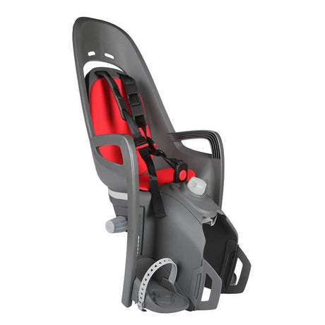 Fotelik rowerowy Hamax Zenith Relax, tylny na bagażnik, z regulowanym oparciem i amortyzacją, idealny dla dziecka.
