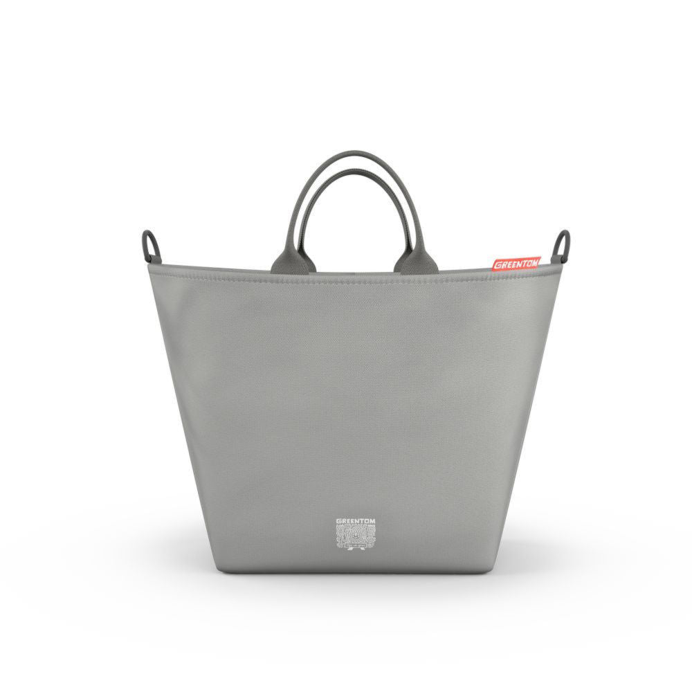 Torba do wózka Greentom Shopping Bag Grey, pojemna, funkcjonalna i ekologiczna, idealna torba na zakupy dla eko-mamy.