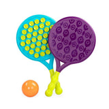B.Toys: dwustronne rakietki z przyssawkami Paddle Popper