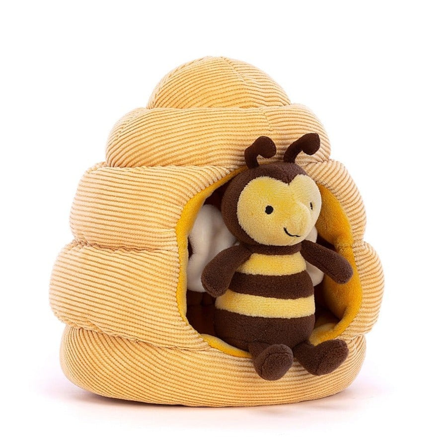 Jellycat: Honighonig -Maskottchen und Honighome Bee Biene 18 cm