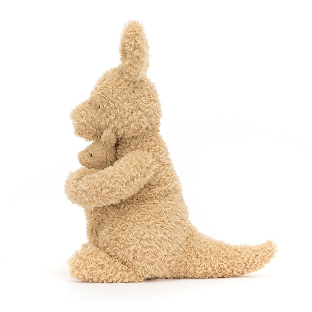 Pluszowy kangur Jellycat Huddles Kangaroo kangurzyca z kangurem 26 cm