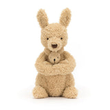 Pluszowy kangur Jellycat Huddles Kangaroo kangurzyca z kangurem 26 cm