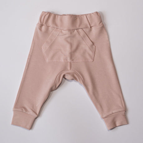 Kidealo: spodnie dresowe Bamboo różowe - Noski Noski