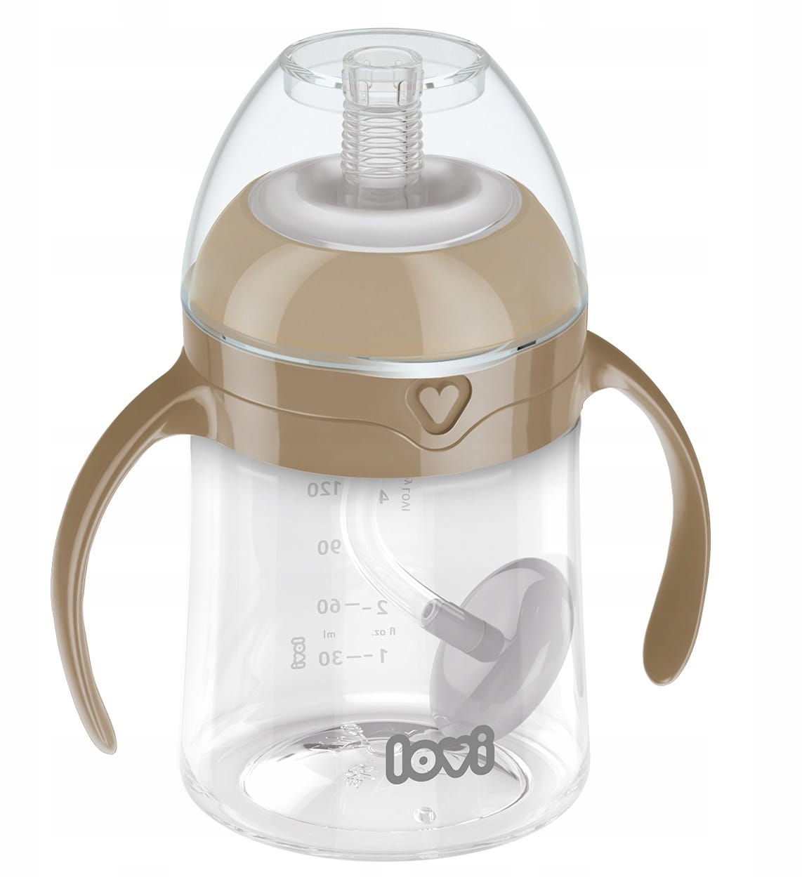 Lovi: The first cup with 150 ml strained straw
