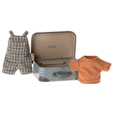Maileg: Vêtements de souris Big Brother dans une valise