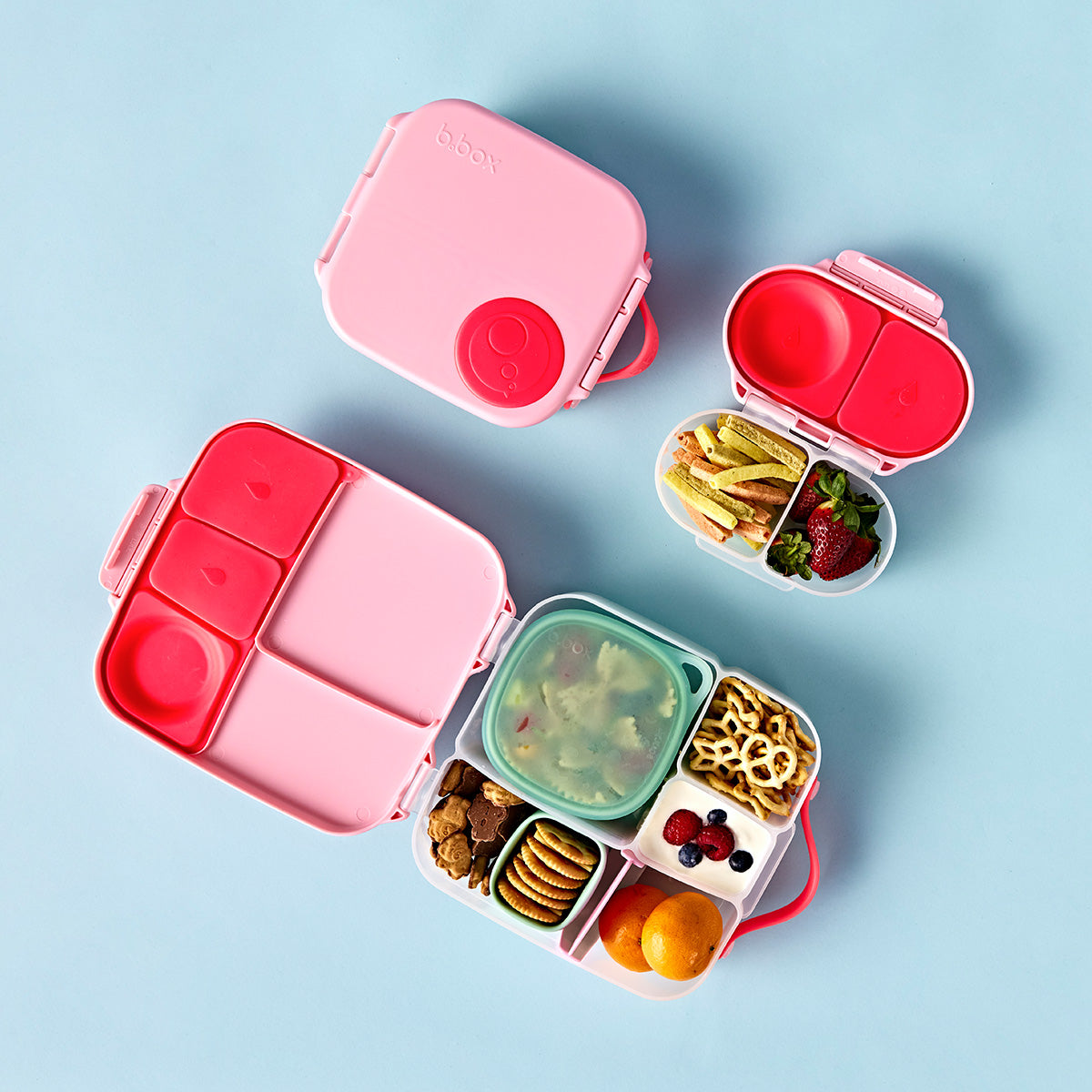 B.box: Frühstücksbox mit einem Kühleinsatz Lunchbox Neue Schule