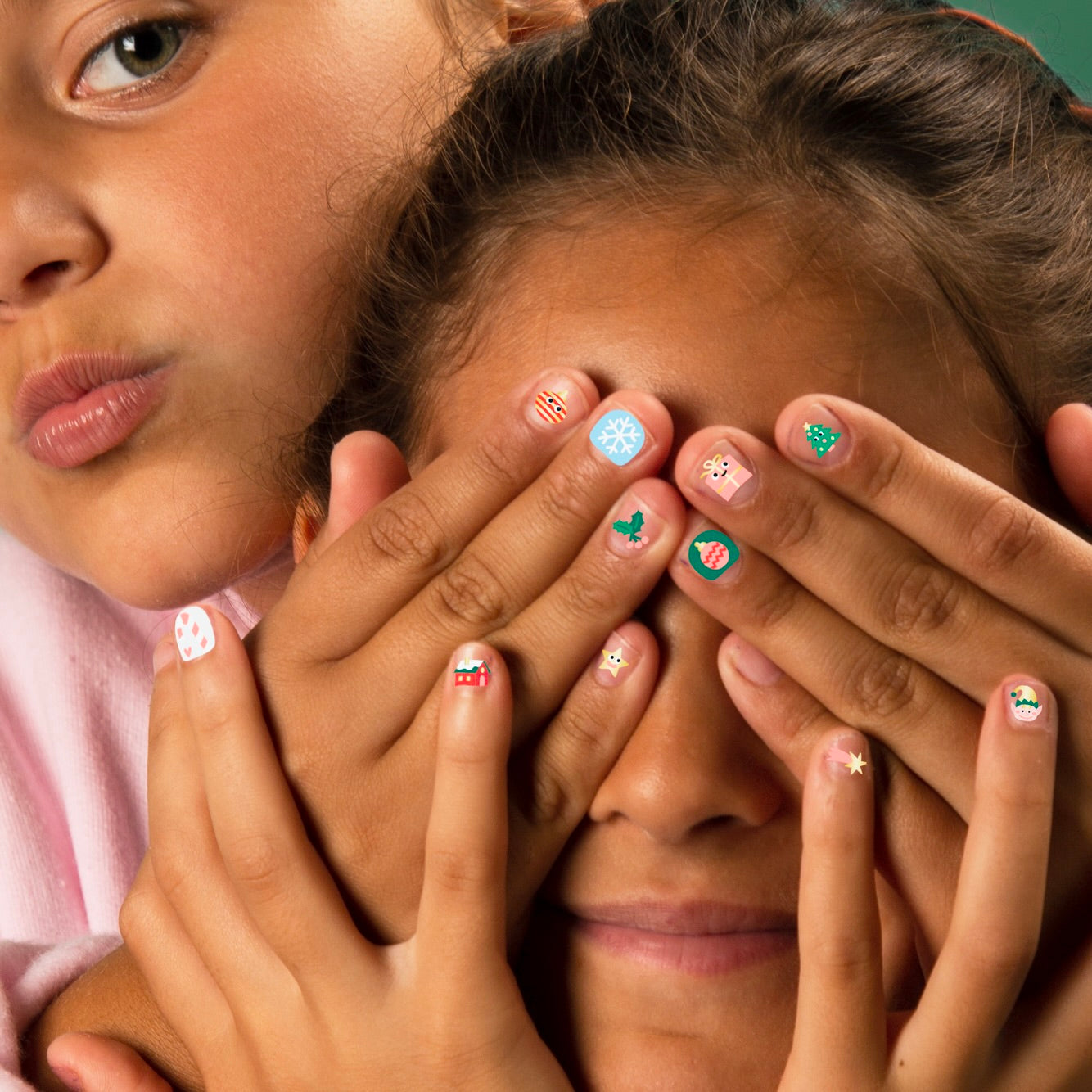 OMY: świąteczne naklejki na paznokcie Nail Stickers Choinka