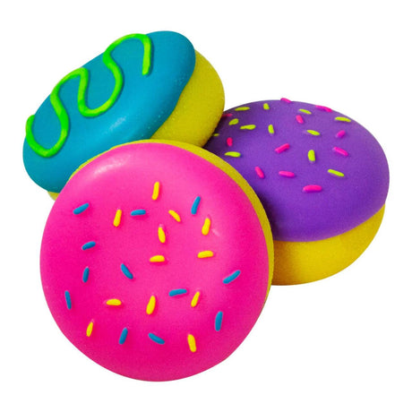 Gniotek sensoryczny Jelly Donut NeeDoh, idealny squishy dla dzieci do ściskania, turlania i zgniatania.