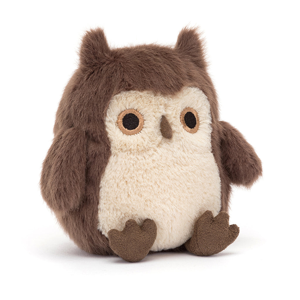 Jellycat: Cuddly Owl Brown Brown Owling 11 cm