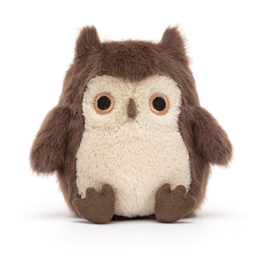 Jellycat: przytulanka sowa brązowa Brown Owling 11 cm