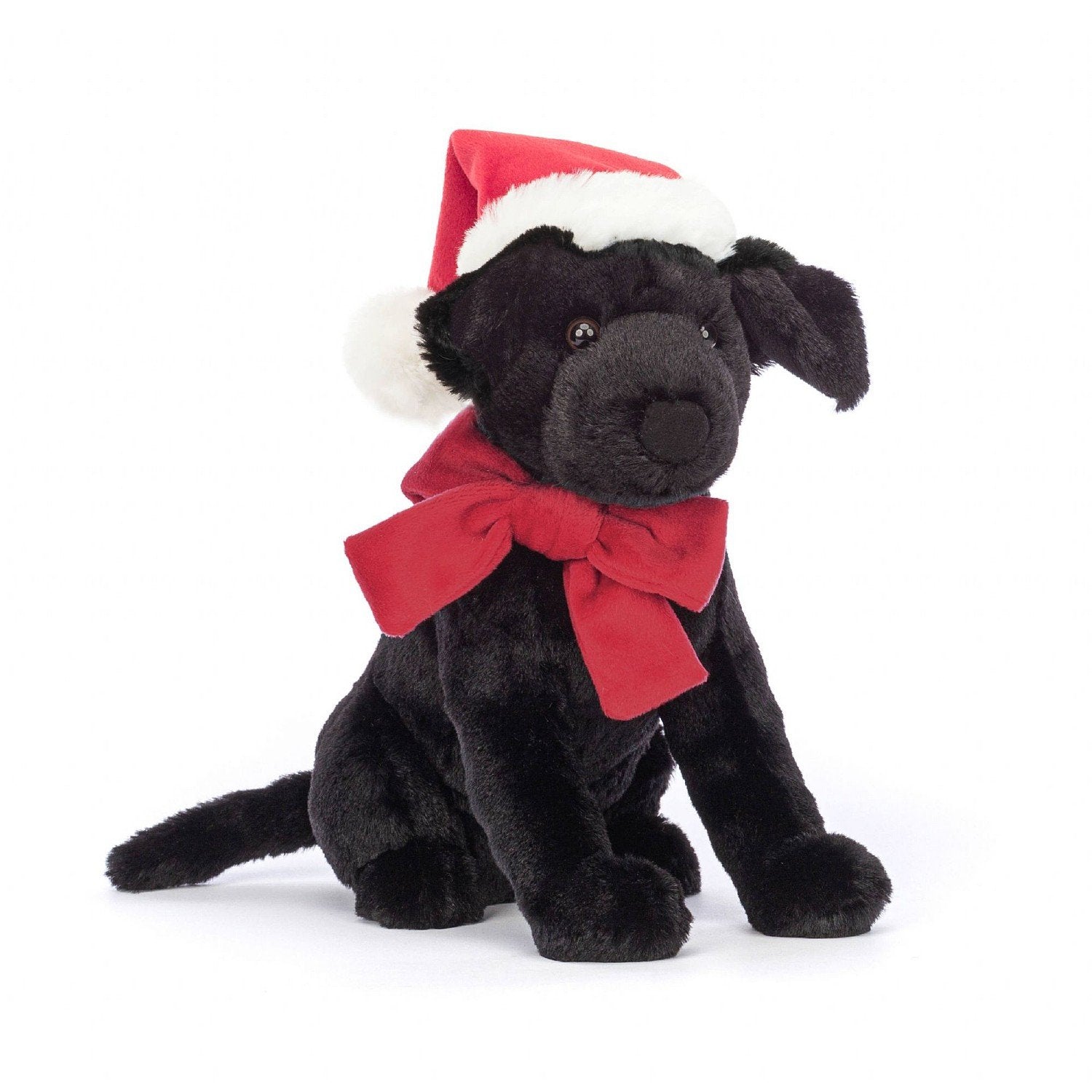 Jellycat: Kezulanka Dog Winter Warder Pippa Black Labrador 22 см