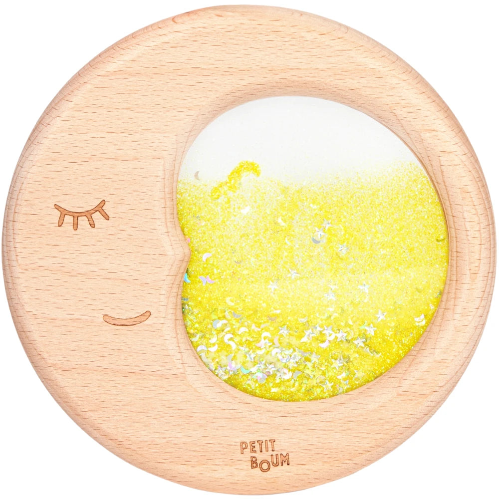 Petit boum: Sensory toy shining in the dark moon Moon