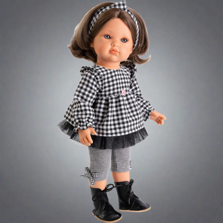 Hiszpańska lalka bobas Antonio Juan Bella 28224, realistycznie wykonana, idealna zabawka dla dziewczynek.