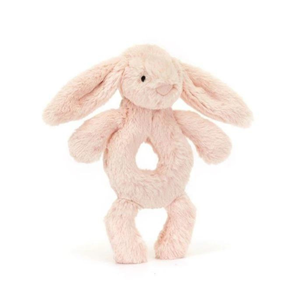 Jellycat: sandbat bunny pink Bashphy Bunny Ring Rattle 18 cm