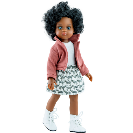 Lalka Paola Reina 04477 32 cm, hiszpańska laleczka, ręcznie wykonana, idealna do zabawy, czesania i przebierania dla dzieci.