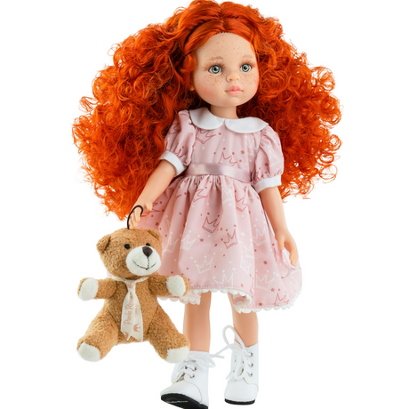 Hiszpańska lalka Paola Reina 04489 Marga, idealna dla dzieci, ręcznie wykonana, najwyższa jakość i dbałość o detale.