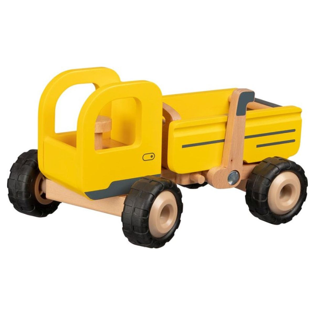 GOKI: Wooden truck with dump truck