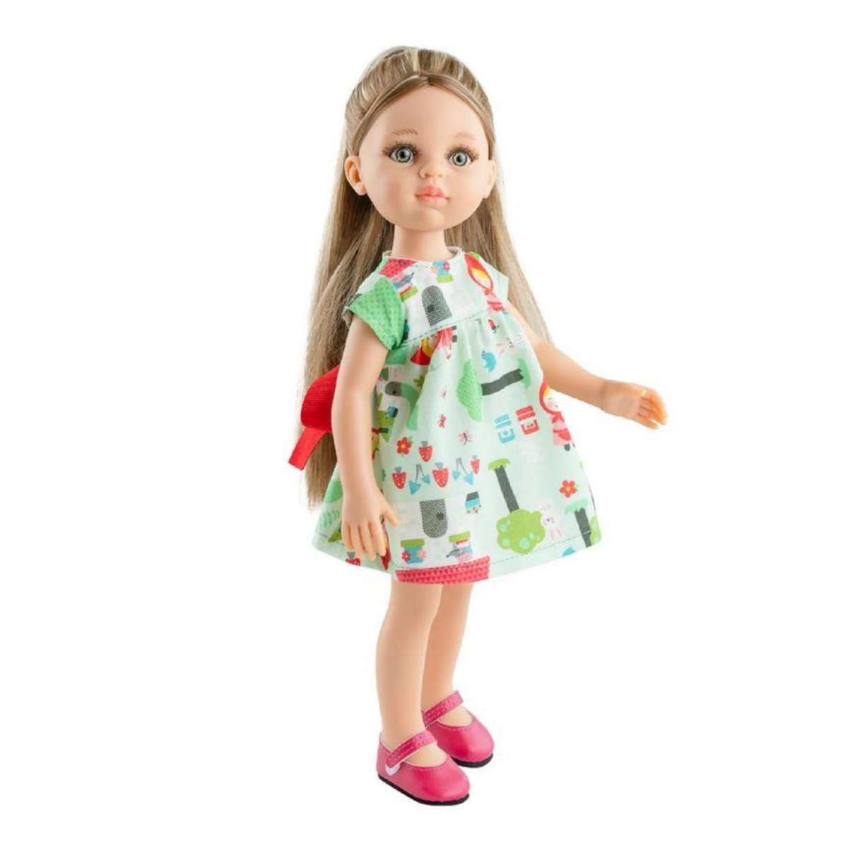 Lalka Paola Reina 04496 Elvi 32 cm, ręcznie wykonana w Hiszpanii, idealna jakość i bezpieczeństwo dla dzieci.