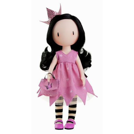Lalka Paola Reina Dreaming Gorjuss de Santoro 32cm, ręcznie wykonana, miękka winylowa lalka z pięknym ubraniem dla dzieci.