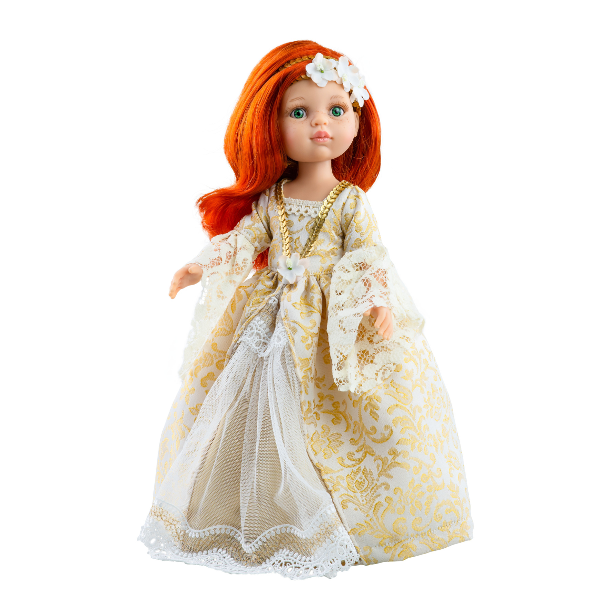 Ręcznie wykonana lalka bobas Paola Reina 32 cm, idealna do przytulania i zabawy, produkowana w Hiszpanii.