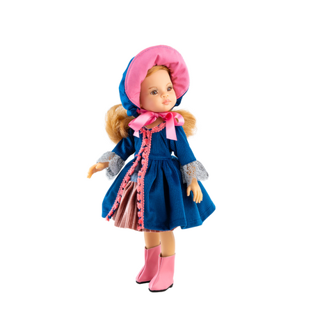 Lalka Paola Reina 04548 Larisa, hiszpańska, starannie wykonana, idealna zabawka dla dziewczynek, urocze ubranko.