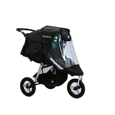 Folia przeciwdeszczowa na wózek Bumbleride Indie Speed - pokrowiec na wózek, wodoodporny, nietoksyczny, z praktycznym okienkiem.